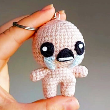 La poupée au crochet La Ligature d’Isaac (3)