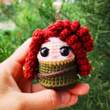 Princesse Mérida Poupée Amigurumi PDF Gratuit (1)