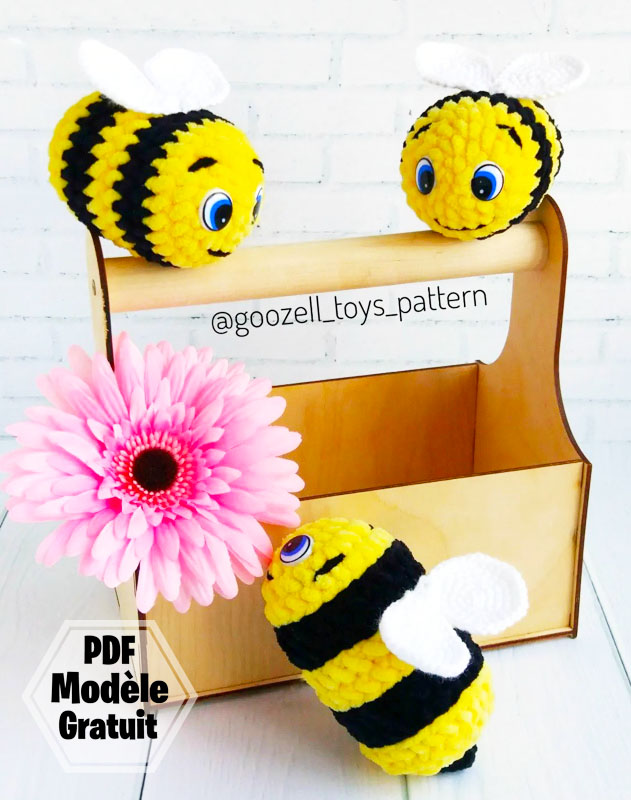 Abeille Marta pour les débutants PDF Amigurumi Gratuit (1)