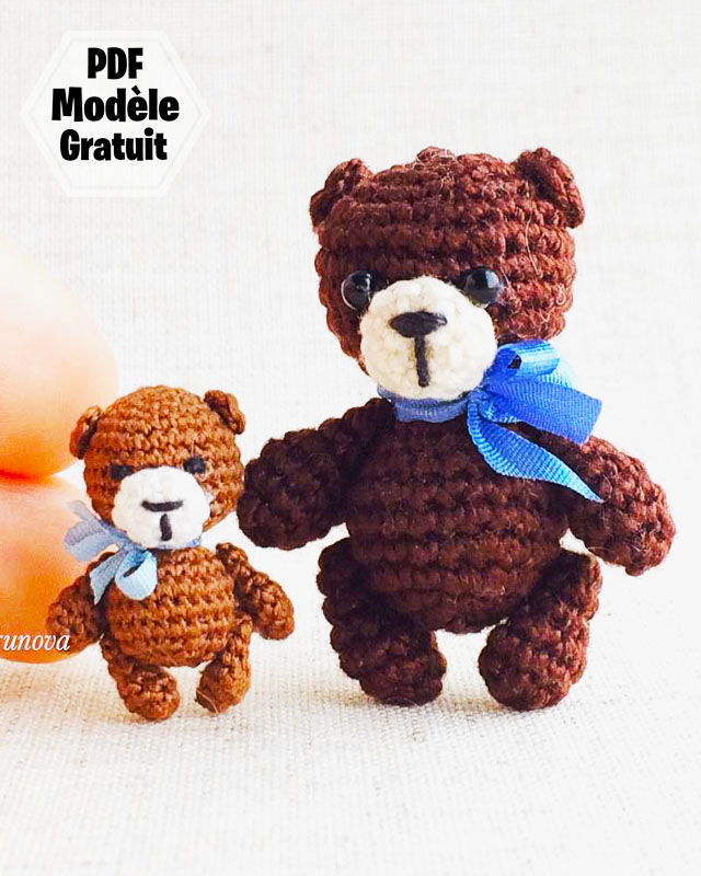 Amigurumi Micro Ours Soli au Crochet PDF Gratuit (1)