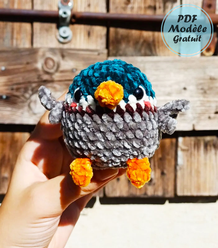 Petit Canard Colvert - Modèle de crochet gratuit (3)