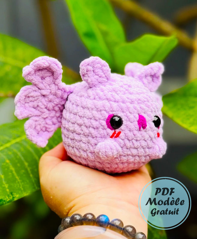 Petite Chauve-Souris au Crochet PDF Tuto Gratuit (3)