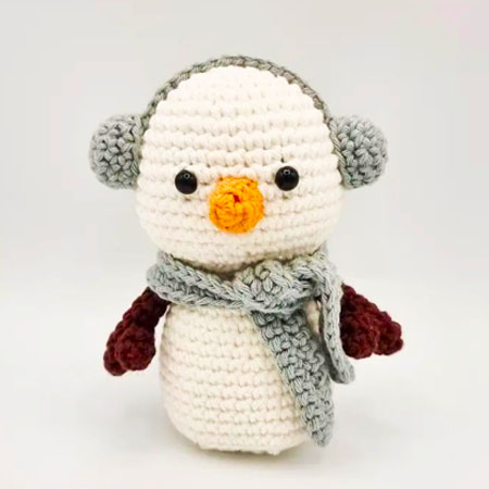 Housse Tricotée Pour Bouteille De Vin De Noël - Motif Bonhomme De Neige, Décoration De Table, Cadeau Festif