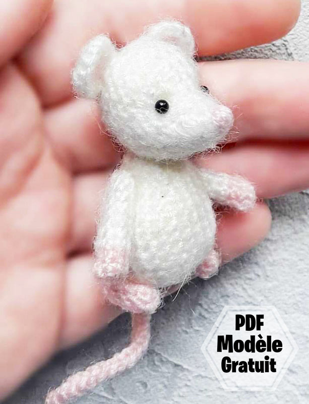 Souris pour débutants Crochet PDF Patron Gratuit (3)