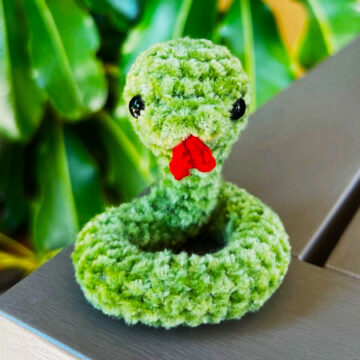 Serpent Sasha au Crochet Modèle Tuto Français (2)