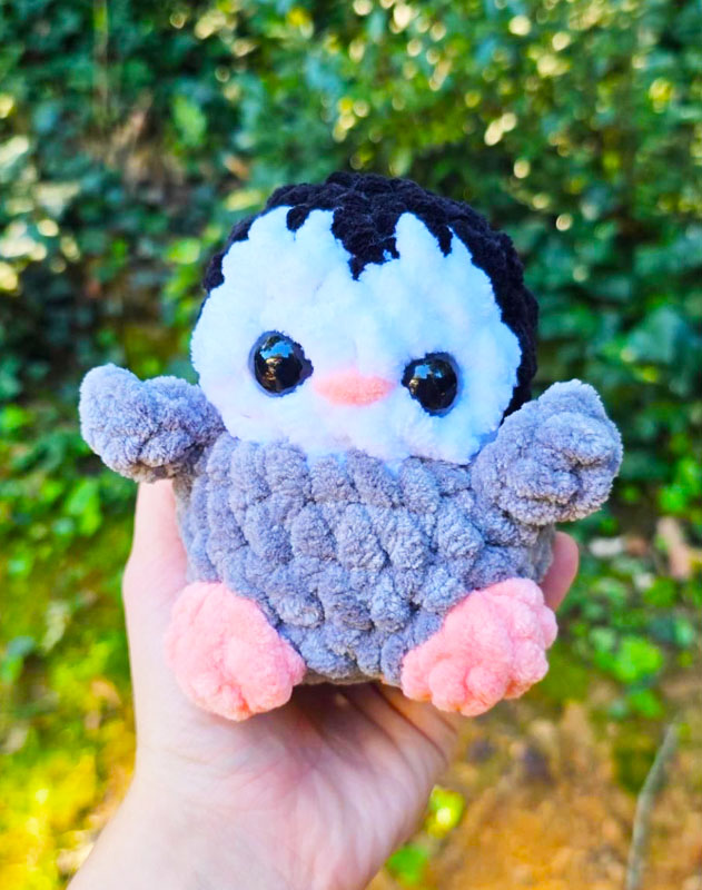 Bébé Pingouin pour l'hiver Amigurumi Patron Gratuit (2)