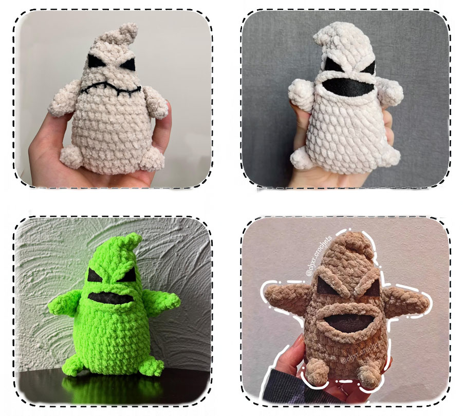Oogie Boogie Disney Poupée Amigurumi Modèle Gratuit