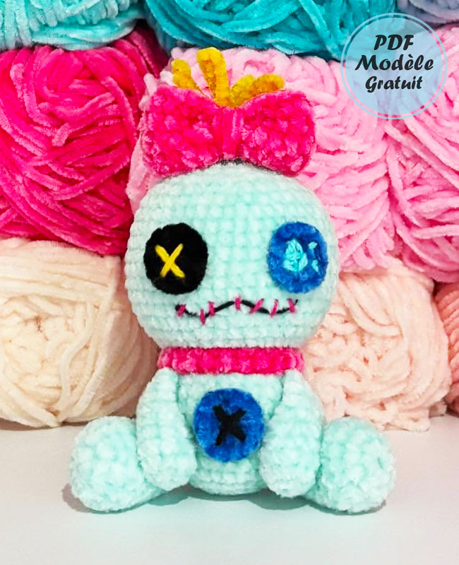 Scrump en Peluche au Crochet Poupée Modèle Gratuit (3)