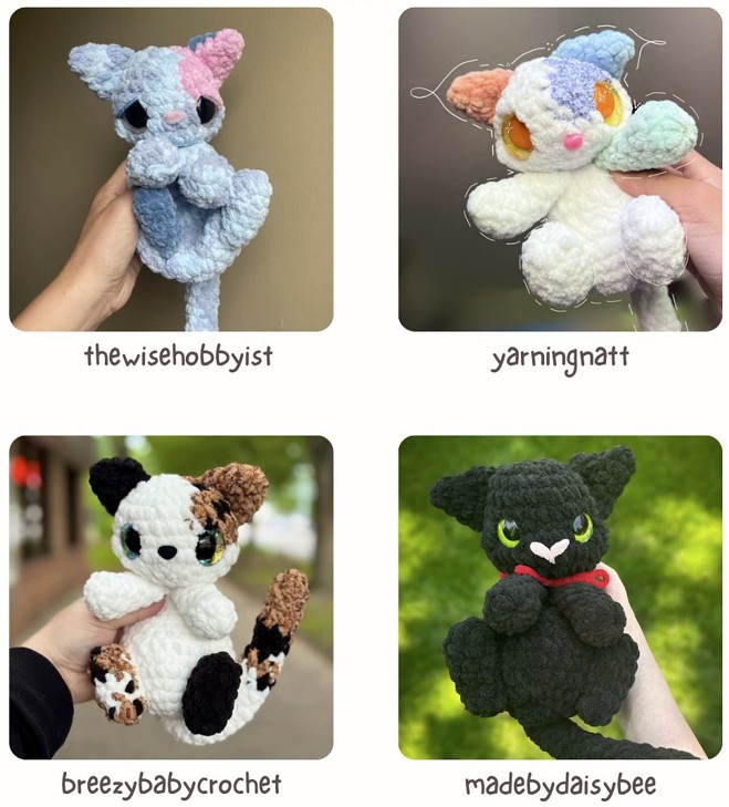 Luna le Chat Tacheté Amigurumi Patron Français